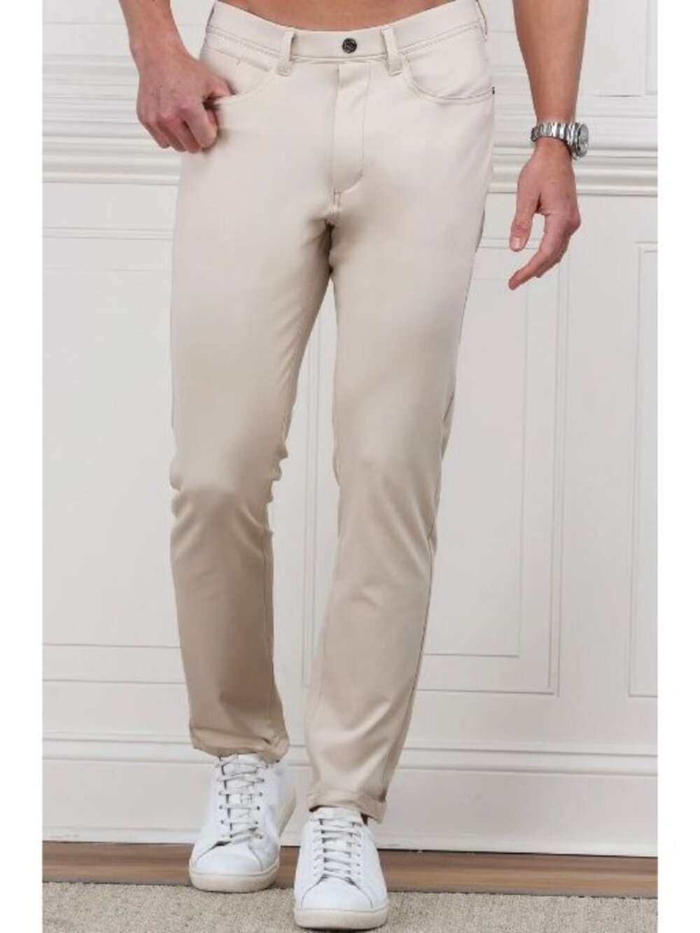 Collars & Co. Velocity Pull-On Pants Men's Size 40x32 in Stone New With Tags!